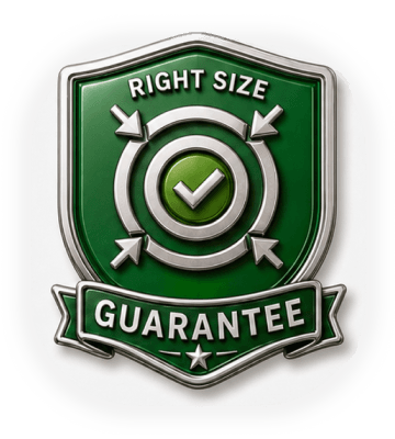 Right Size Guarantee